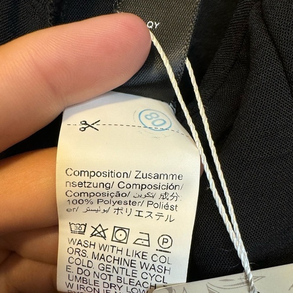 Emery Rose Black Sleeve Short Romper Size S NWT ☀️ - Picture 14 of 16